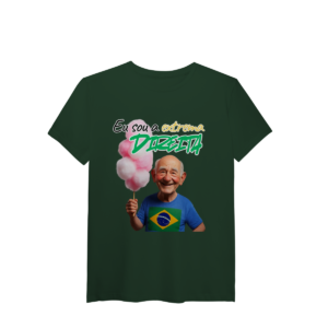 Camiseta Pima "Eu sou a Extrema Direita" - velhinho