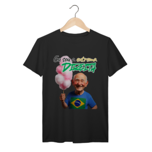 T-Shirt Prime "Eu sou a Extrema Direita" - velhinho